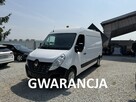 Renault Master średniak L2H2 3 osobowy blaszak pełna opcja regały 130KM - 1