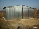 Garaż blaszany garaże blaszan 6x6 dwuspad producent BLACHMAR - 5