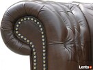 Sofa Classic Chesterfield 3-osobowa - 100% skóra naturalna