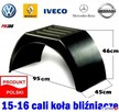 Błotnik tylny Nadkole tył MERCEDES VARIO 512-612 T2 609-711 - 2