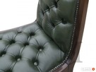 Krzesło Chesterfield skóra naturalna - 5