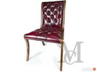 Krzesło Chesterfield skóra naturalna - 8