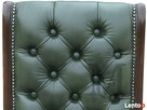 Krzesło Chesterfield skóra naturalna - 6