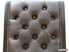 Krzesło Chesterfield skóra naturalna - 7