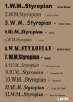 Styropianowe litery 50 cm F-vat - 2