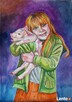 PORTRET Dziecka w akwareli - 5