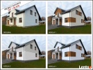 Projekt elewacji budynku domu Wizualizacja na zdjeciu - 5