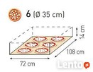 Piec do pizzy jednokomorowy na 6 pizz siła Hendi - 2