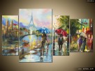Paryż w deszczu, Obrazy na płótnie, Pomysł na prezent,Canvas - 8