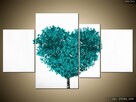 Drzewko miłości, Obraz na płótnie, Canvas, TRYPTYK, sklep - 7
