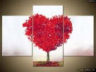 Drzewko miłości, Obraz na płótnie, Canvas, TRYPTYK, sklep - 6