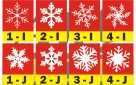 Śnieżynki Gwiazdki Styropianowe 49 CM - Dekoracje Świąteczne - 12