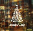 Świąteczne Naklejki Na Witrynę Sklepu - Boże Narodzenie - 5