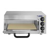 Jednokomorowy piec do pizzy 40cm 2000W inox szamot - 2