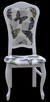 Piękne białe krzesło w motyle! Okazja. Szykowne i eleganckie - 4