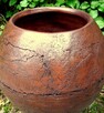 Ceramika. Donica. Kula ogrodowa mrozoodporna 40 cm. - 3