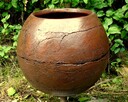 Ceramika. Donica. Kula ogrodowa mrozoodporna 40 cm. - 2