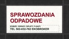 Opłaty środowiskowe, tel. 502-032-782. Gdańsk, wykaz opłat - 2