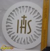 Biała Hostia IHS , dekoracje na Boże Ciało, Pierwsza Komunia - 1