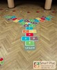 Naklejki podłogowe, gry podłogowe, gry korytarzowe - 7