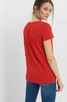 czerwony t-shirt z nadrukiem Orsay - 2