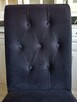 Krzesło nowe tapicerowane pikowane z ćwiekami i z kołatką - 4