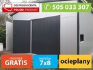 Magazyn blaszany garaż z płyty warstwowej ocieplany - 1