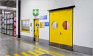 Drzwi Stalowe Techniczne Metalowe Malowane rozmiar 70 cm - 4