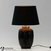 Czarna lampa z kloszem, stylowa i elegancka - 2