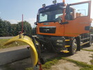 piaskarka MAN TGM 18.290 euro 5, 4x4 solarka schmidt - 3