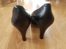 Buty Ecco ze skóry szpilki nowe - 2