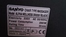Fotel masujący Sanyo Alpha Wellness DR 2030 - 4