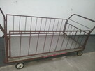 wózek magazynowy towarowy: 100 cm x 200 cm x 60cm wysokość - 2