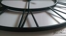 100 CM ZEGAR ŚCIENNY LOFT STALOWY METALOWY SPAWANY - 3