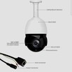 Kamera zewnętrzna obrotowa IP 5Mpx IR180m 22x ZOOM - 7