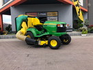 Kosiarka traktor John Deere x740 agregat+kosz+WOM+hydr - 4