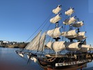 Drewniana Replika statku USS Constitution - 1