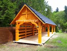 Wiata drewniana altana, garaż, altanka, wiata grillowa, grill - 8