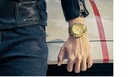 Luxury zegarek GOLD Japan movement - 3