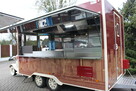 przyczepa gastronomiczna do sprzedaży lodów w stylu retro - 6