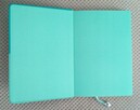 quotes and notes oryginalny miętowy notatnik w linie - 5