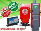 KOCIOŁ 14KW 140m2 z podajnikiem EKOGROSZEK PLESZEW 5 KLASA - 5