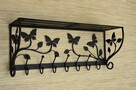 WIESZAKI NA UBRANIA WIESZAK Z PÓŁKĄ 70 cm METALOPLASTYKA - 4