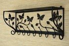 WIESZAKI NA UBRANIA WIESZAK Z PÓŁKĄ 70 cm METALOPLASTYKA - 5