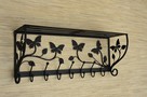 WIESZAKI NA UBRANIA WIESZAK Z PÓŁKĄ 70 cm METALOPLASTYKA - 1