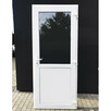 Drzwi 90x210 białe pcv plastikowe - 2