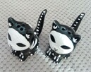 Odjechane Kocie szkielety skull black cat solniczka i pieprz - 4