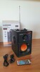 Przenośny głośnik bluetooth z subwooferem z obsługą radia fm - 8