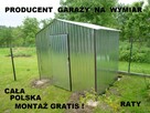 Garaże blaszane GARAŻ Cała Polska MEGA TERMIN ! WZMOCNIONY ! - 4