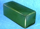 Wazon zielony szkło barwione wazon kwadratowy ozdobny - 4